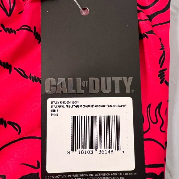NWT - Point3 Set of 2 Call of Duty MWII Compression Shorts - Small - Picture 8 of 9